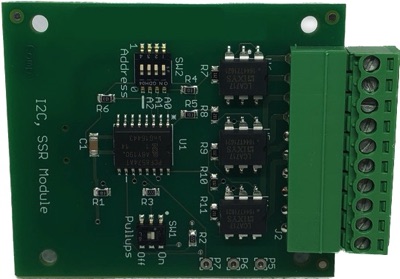 Graves Electronics LLC 81 I2C Solid-state Relay Module for the 81 Embedded Microcontroller Board